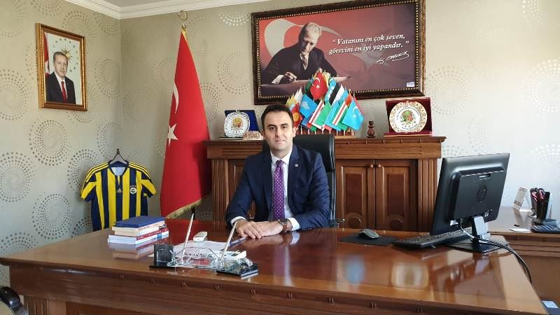 Yeni kaymakamımız mehmet ali imrak görevine başladı